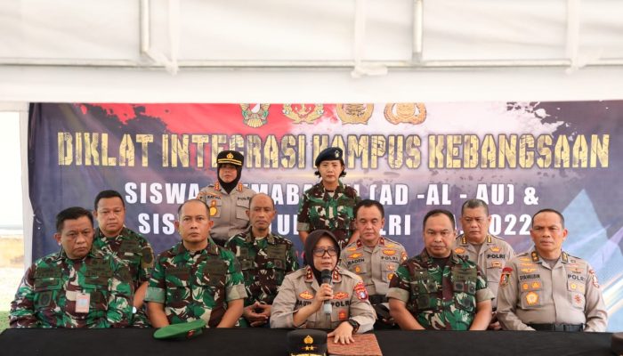 Pererat Soliditas dan Sinergitas, Diklat Integrasi TNI-Polri Digelar