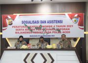 Tim Itwasum Polri Gelar Sosialisasi Dan Asistensi Peraturan Kapolri Nomor 4 Tahun 2021  Tim