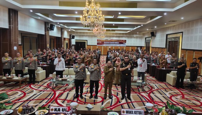 Satgas Saber Pungli Gelar Rapat Kerja Provinsi 2022