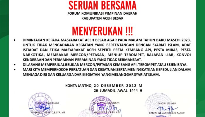 Pj Bupati Muhammad Iswanto: Jaga Kondusivitas Pergantian Tahun