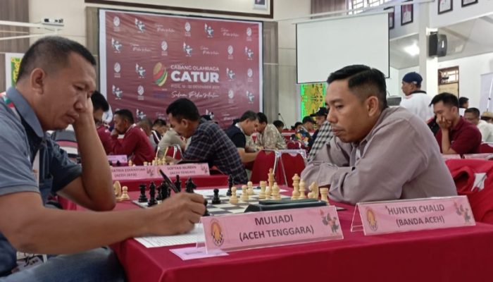 Banda Aceh pimpin perolehan medali catur PORA Aceh