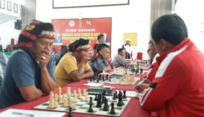 Empat atlet catur pelatda KONI Aceh raih medali PORA Pidie