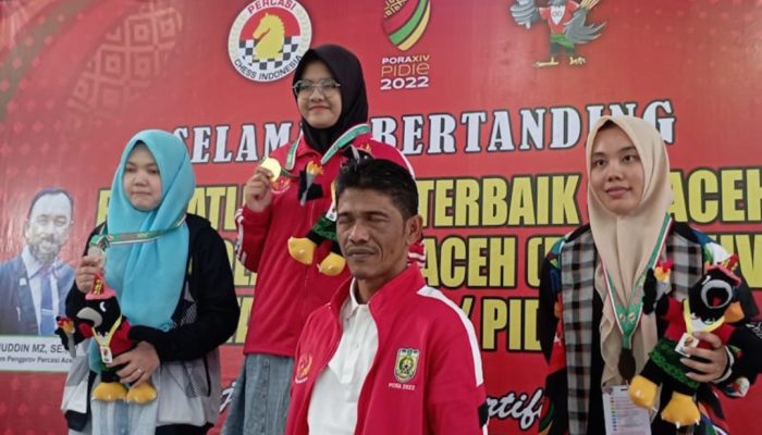 Banda Aceh Juara Umum Catur PORA Pidie
