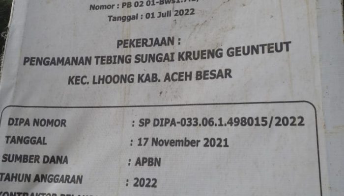LP-KPK Aceh Nila Proyek APBN, APBA & APBK Masih Tertutupi Di Aceh
