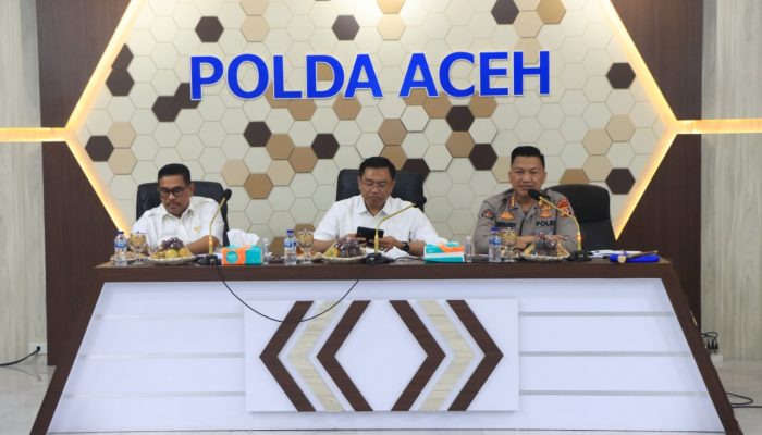 Polda Aceh Gelar Rakor Pengamanan Pengolahan Getah Pinus