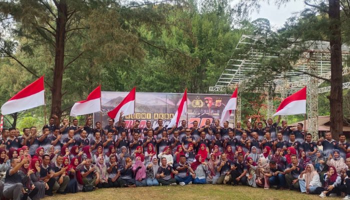 Alumni Bhara Wiguna Seba PK III 1996 / 1997 SPN Seulawah Polda Aceh Gelar Reuni Akbar 26 Tahun pengabdian di Polri