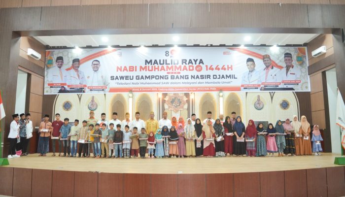 Santuni Anak Yatim, PKS Pidie adakan Maulid Raya