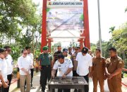 Gampong Siron Blang dan Siron Krueng Terhubung Jembatan Gantung, Iswanto dan Irmawan Ajak Masyarakat Bersyukur