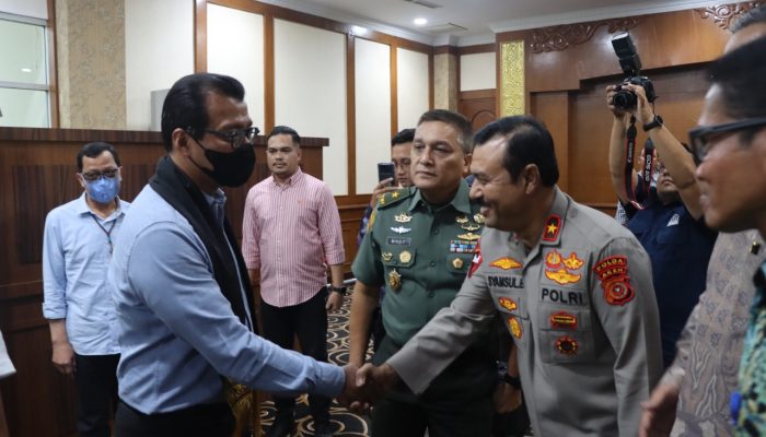 Wakapolda Aceh Turut Jemput Kedatangan Gubernur Lemhanas RI