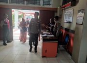 Wakapolres Pijay Cek Personel Pengamanan Tes Wawancara Calon Anggota PPS