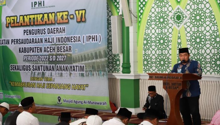 Pj Bupati Aceh Besar Harapkan IPHI Berperan untuk Kemajuan Daerah