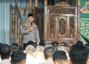 Dirsamapta Polda Aceh Pimpin Kegiatan Binrohtal di Masjid Babuttaqwa