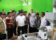Pj Bupati Aceh Besar Resmikan Fasilitas Lumbung Pangan untuk Petani Lhoong