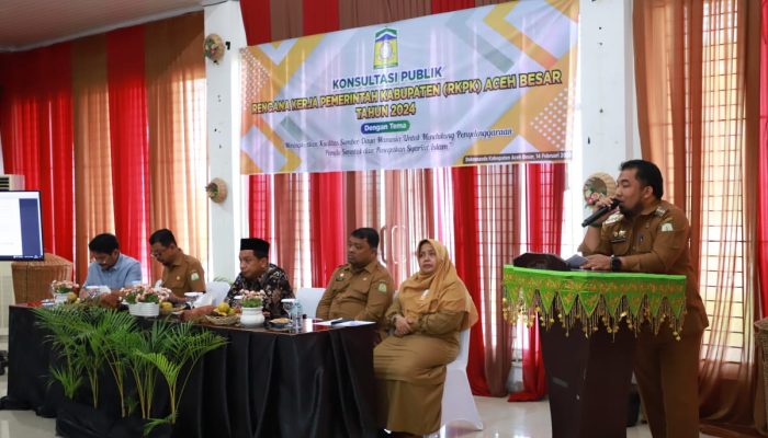 Pemkab Aceh Besar Gelar Konsultasi Publik RKPK Tahun 2024