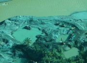 Dirreskrimsus Polda Aceh Pantau Lokasi Tambang Ilegal Lewat Udara