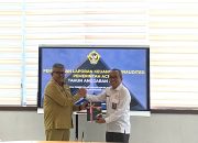 Sekda Serahkan Laporan Keuangan Pemerintah Aceh Tahun 2022 kepada BPK RI