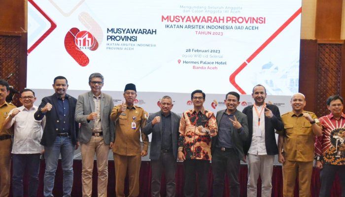 Hadiri Musprov IAI Aceh, Irwansyah Harap Arsitek Aceh Solid dan Visioner