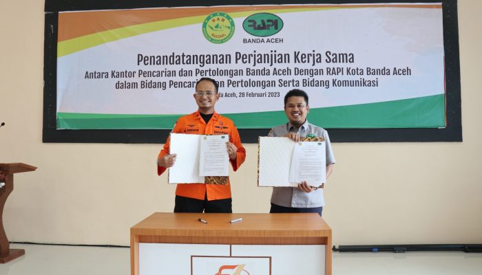 RAPI Kota Banda Aceh dan Basarnas Jalin Kerjasama