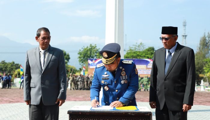 Pemkab Aceh Besar Peringati HUT Pemadam Kebakaran, Satpol PP dan WH, serta Linmas