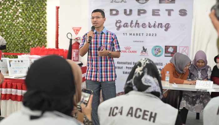 Ketua DPRK Motivasi Anak Muda Komunitas Cat Lovers
