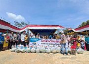 Jadi Orang Tua Asuh Anak Stunting, Bank Aceh Salurkan Paket Bahan Pokok kepada Warga Aceh Tengah