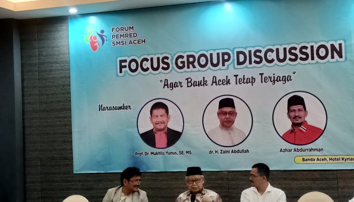 Forum Pemred SMSI Aceh Gelar FGD, Bahas Terkait Penetapan Dirut BAS