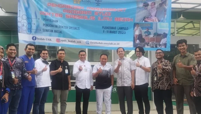 Dokter Bedah FK USK Gelar Pengabdian Masyarakat