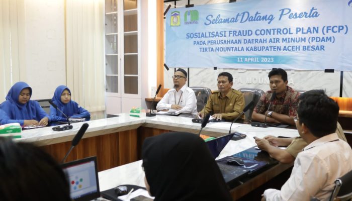 Wakili Pj Bupati, Staf Ahli Buka Sosialisasi Fraud Control Plan PDAM Tirta Mountala