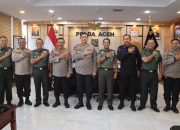 Kapolda Aceh Terima Kunjungan Pangdam IM