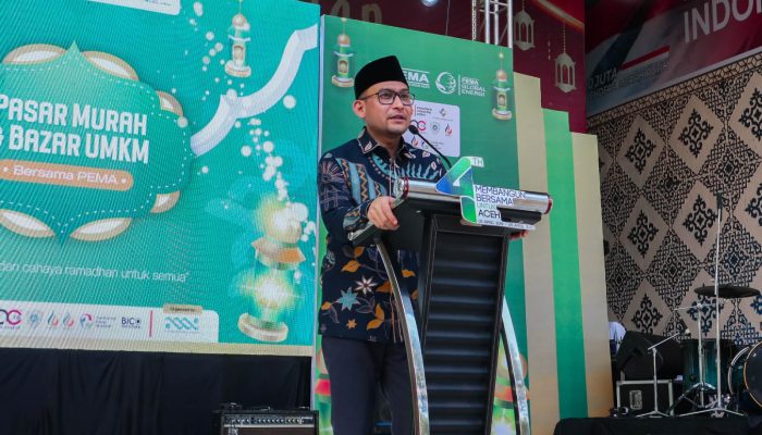 PT Pema Buka Pasar Murah dan Bazar UMKM di Taman Sari, 1.200 Paket Sembako Dibagikan
