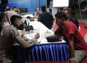 BNNP Aceh Bersama Polresta Banda Aceh Lakukan Cek Urine Sopir Angkutan Mudik Lebaran