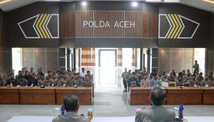Polda Aceh Mulai Latih Polisi Dusun / RW