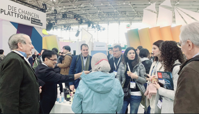 Produk Nilam USK Diminati Komunitas Internasional di Hannover Messe