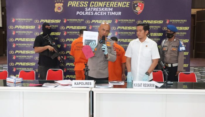 Polisi Tangkap Penyelundup Etnis Rohingya di Aceh Timur