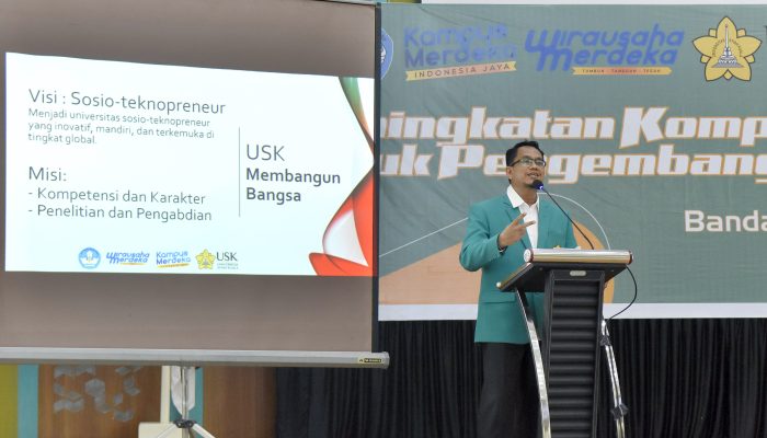 USK Selenggarakan Workshop Kewirausahaan