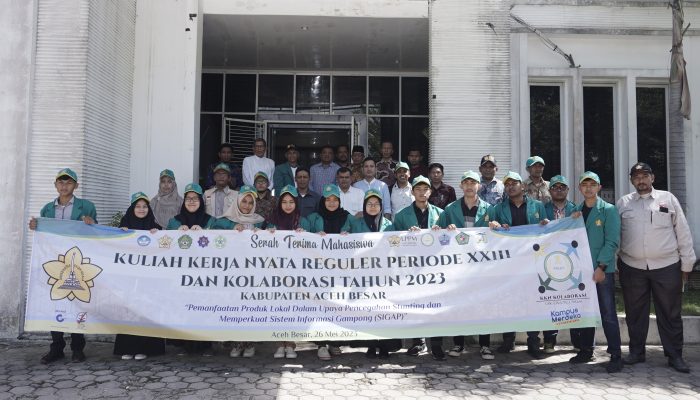 Ratusan Mahasiswa USK KKN di Aceh Besar