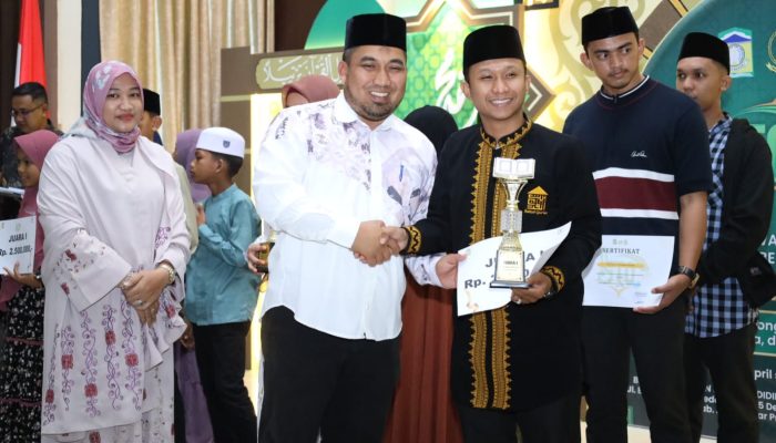 Pj Bupati Muhammad Iswanto Tutup STQ Aceh Besar