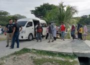 Polisi Kawal 141 Rohingya Camp Ladong Yang dipindahkan ke Padang Tiji
