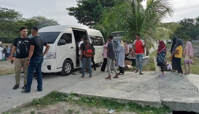 Polisi Kawal 141 Rohingya Camp Ladong Yang dipindahkan ke Padang Tiji