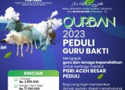 PGRI Aceh Besar Ajak Guru dan Tenaga Kependidikan untuk Berqurban