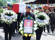 Pemakaman Wadansat Brimob Polda Sumbar, dipimpin Kapolresta Banda Aceh