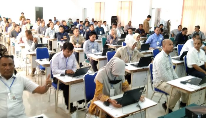 77 Peserta Mengikuti Ujian CAT Seleksi Komisioner KIP Banda Aceh