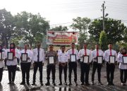 Kapolresta Banda Aceh Bersama Personel Raih Penghargaan Pengungkapan Kasus Kekerasan Seksual Perempuan dan Anak