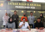 Satreskrim Polresta Banda Aceh Tangkap Kakek Lecehkan Cucu