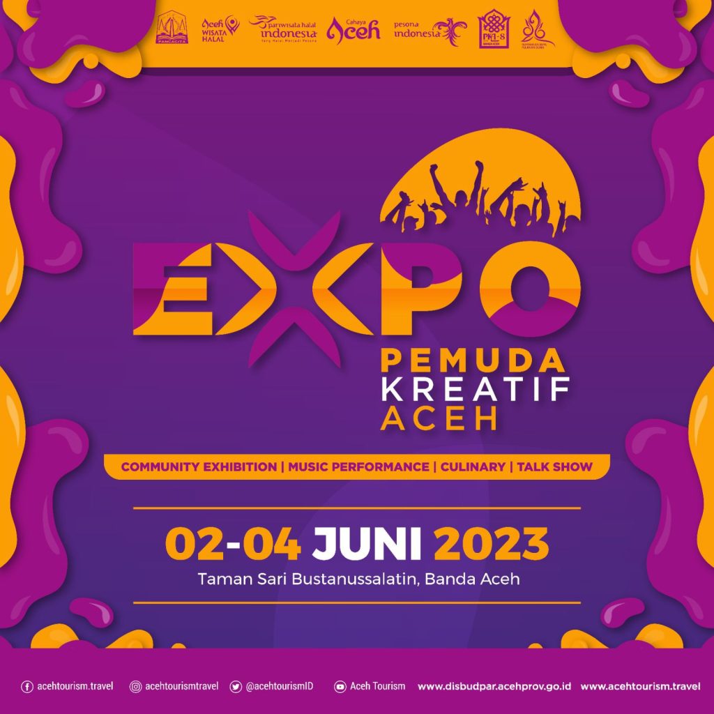 Disbudpar Aceh Gelar Expo Pemuda Kreatif di Banda Aceh, Puluhan Komunitas akan Unjuk Bakat