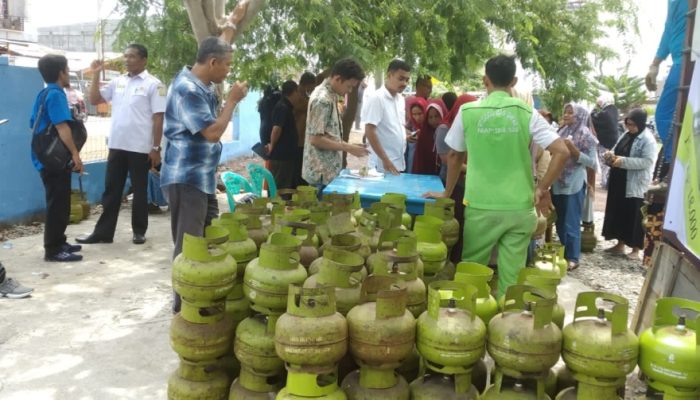Operasi Pasar Gas Elpiji 3 Kg, Warga Kajhu Aceh Besar Ucapkan Terima Kasih