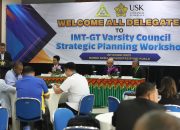 USK Bahas Perencanaan Strategis IMT-GT Varsity Council bersama Sejumlah Universitas di ASEAN