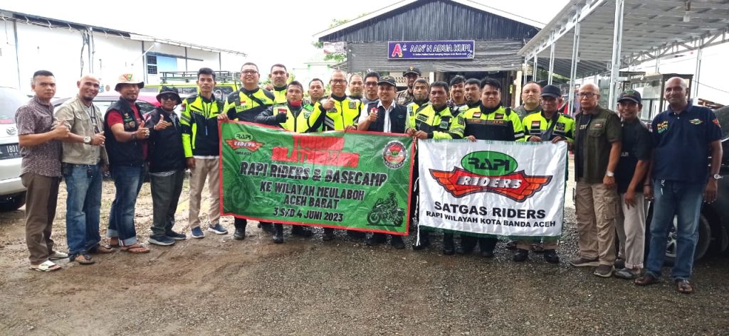 Sosialisasi Tertib Berlalu Lintas, RAPI Rider Kota Banda Aceh Gelar Touring Silaturahmi