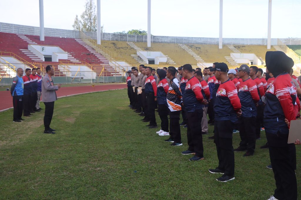 Kabid Humas Polda Aceh Pantau Pelaksanaan Ujian Jasmani Calon Taruna Akpol