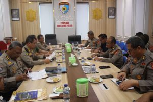 Polda Aceh Gelar Rapat Bersama Kesiapan Hari Bhayangkara Ke 77